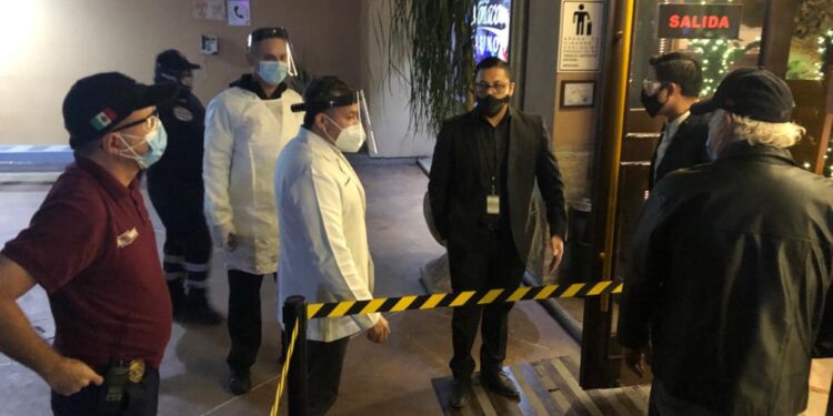 Centros de reunión cerrados por incumplir protocolos sanitarios ante la contingencia