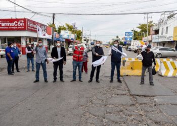Comienza la rehabilitación de pavimento en calle Zaragoza con una inversión de 2.7 millones de pesos