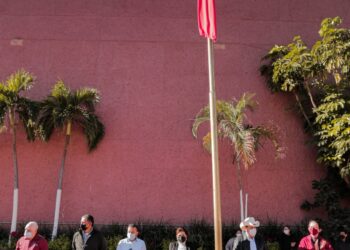 Acto de conmemoración al 104 aniversario de la Constitución