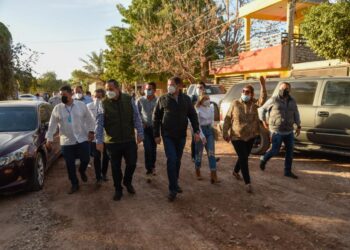 Familias del Ejido 20 de Noviembre son auxiliadas con Brigada Médica y de Servicios Integrales.