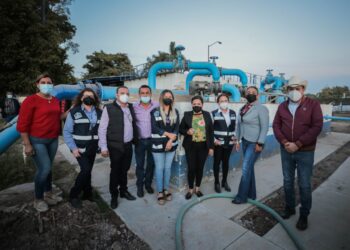 En beneficio de más de 51mil habitantes, alcaldesa have entrega de obras de agua potable y drenaje