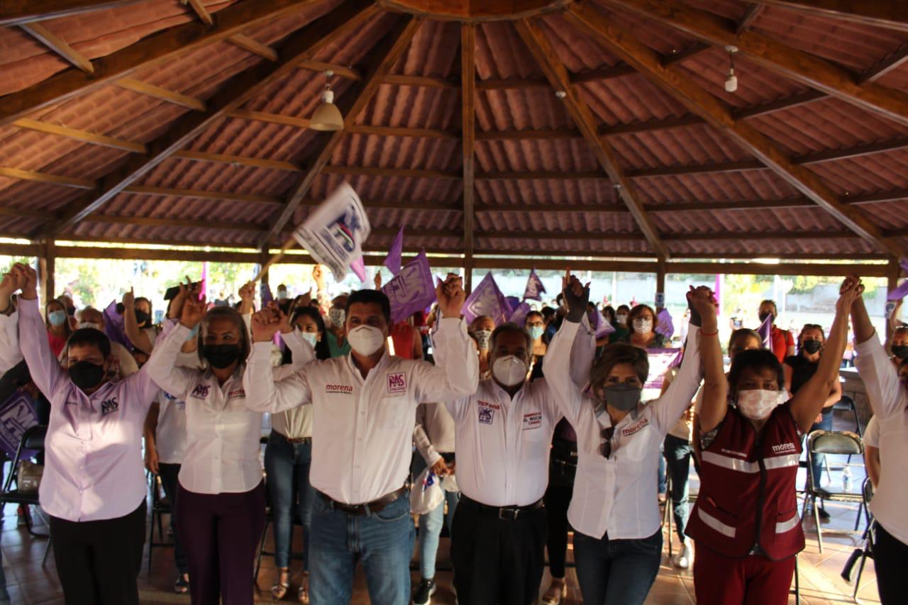 Respaldan a Ambrocio Chávez habitantes de “La Piedra” y 5 de Febrero para que sea un gestor en el Congreso