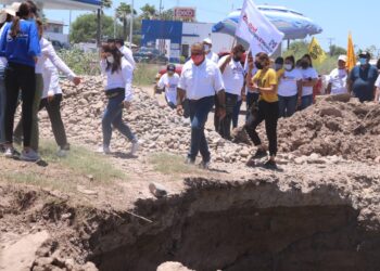 ATENDERÁ MARCOS OSUNA PROBLEMA DE SOCAVONES