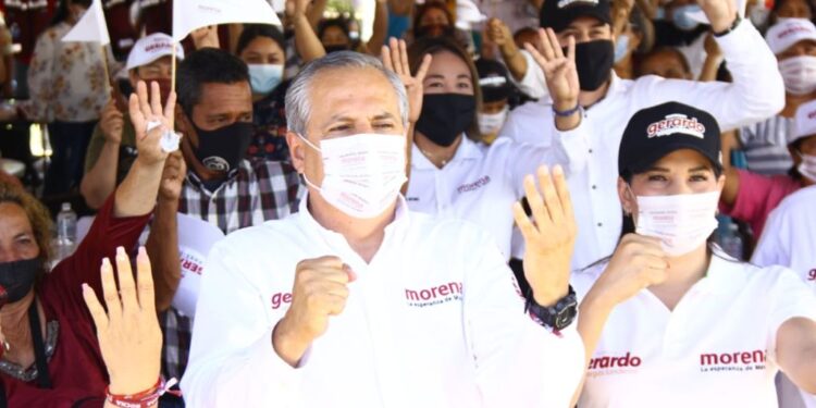 “¡GERARDO, PRESIDENTE!” SONÓ EN TODO EL EJIDO COMPUERTAS, REFRENDANDO SU APOYO A GERARDO VARGAS LANDEROS.