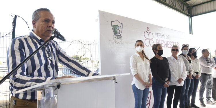 BENEFICIA GOBIERNO DE AHOME A LA COLONIA SANTA ALICIA CON PROGRAMAS DE LA FERIA DEL BIENESTAR.