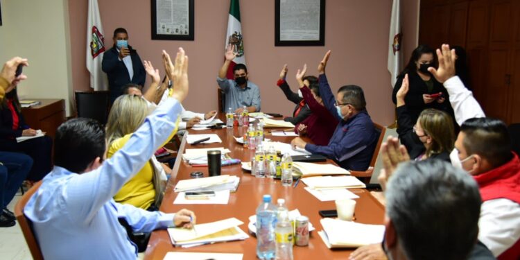 Cabildo de Salvador Alvarado, aprueba el presupuesto de egresos del 2022, por un monto de 325 millones 65 mil pesos.