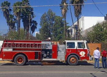 Un incendio de pequeñas proporciones se registró en los patios del ingenio azucarero