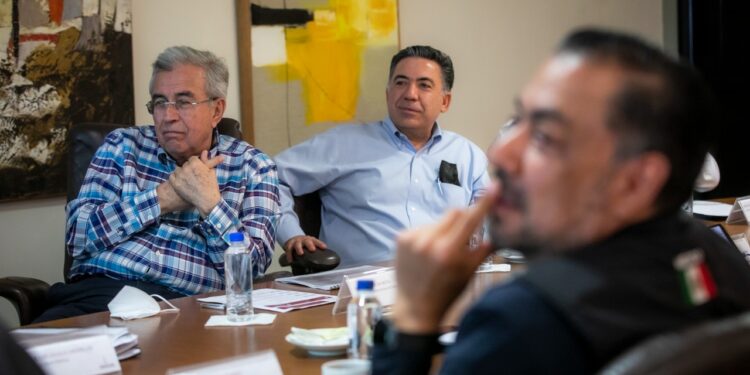 Rocha se reúne con la coordinadora nacional de Protección Civil