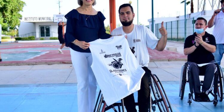Inaugura Lupita de Camacho primer torneo municipal incluyente de DIF Sinaloa