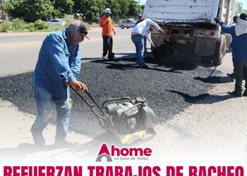 Gobierno de Ahome suma nuevas cuadrillas para incrementar acciones de bacheo en vialidades